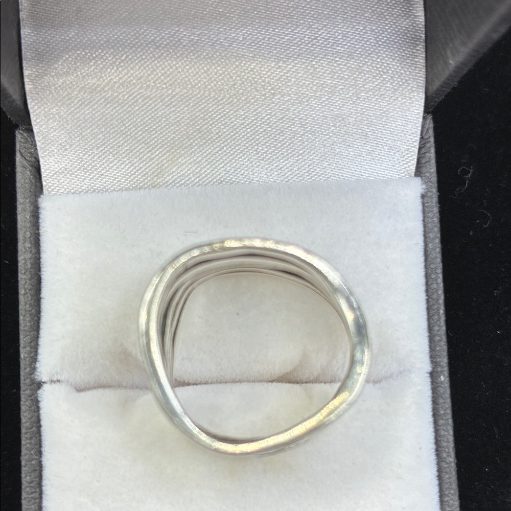 James Avery Stacked, Irregular Shaped Ring (Retir… - image 2